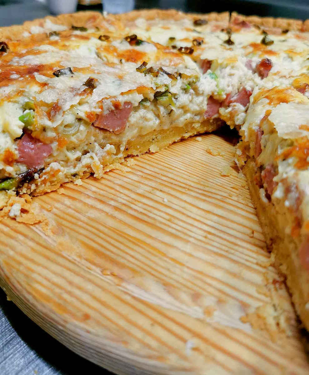 Kitchen Craft Quiche Durchlöchertes Backform aus Aluminium mit Antihaftbeschichtung 30cm