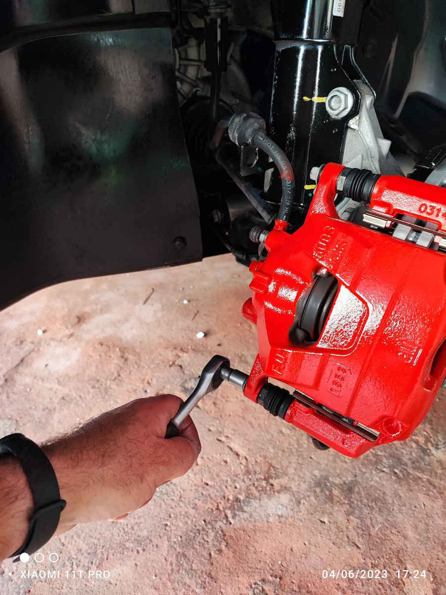 K2 Brake Caliper Paint Σπρέι Βαφής για Φρένα Αυτοκινήτου Κόκκινο 400ml