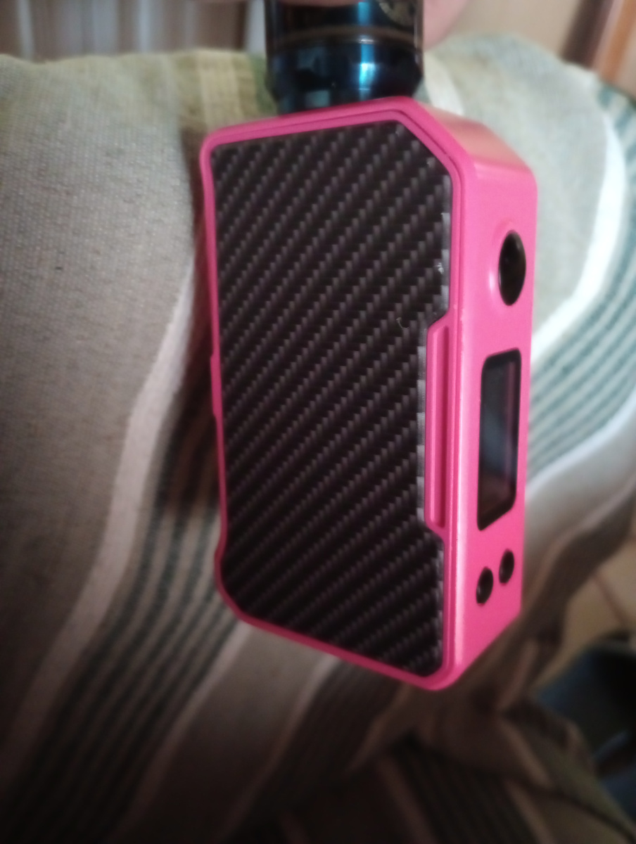Dovpo MVP Box Mod 220W Fibra De Carbon Roz