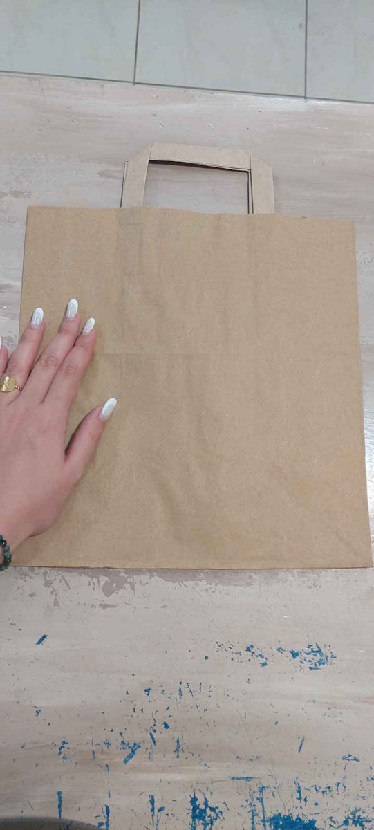 Paper Packaging Bags Kraft with Handle Brown 28x17x29cm 250pcs