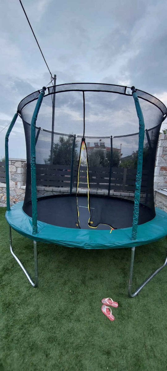 Trampolino 10FTG3017 Τραμπολίνο Εξωτερικού Χώρου Διαμέτρου 300εκ. με Προστατευτικό Δίχτυ