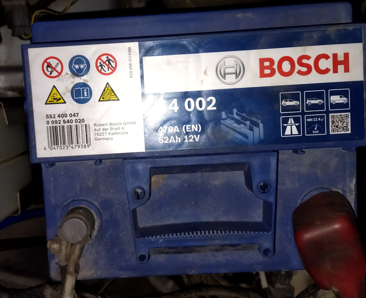 Kaufen Bosch S4002 Autobatterie 52A / h-470A Bestpreis