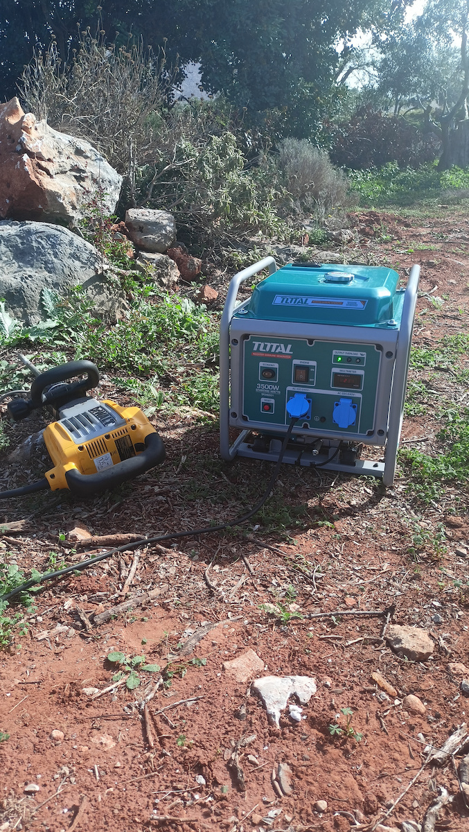Total Inverter Gasoline Generator Four-Stroke with Manual Starter and Maximum Power 4.38kVA