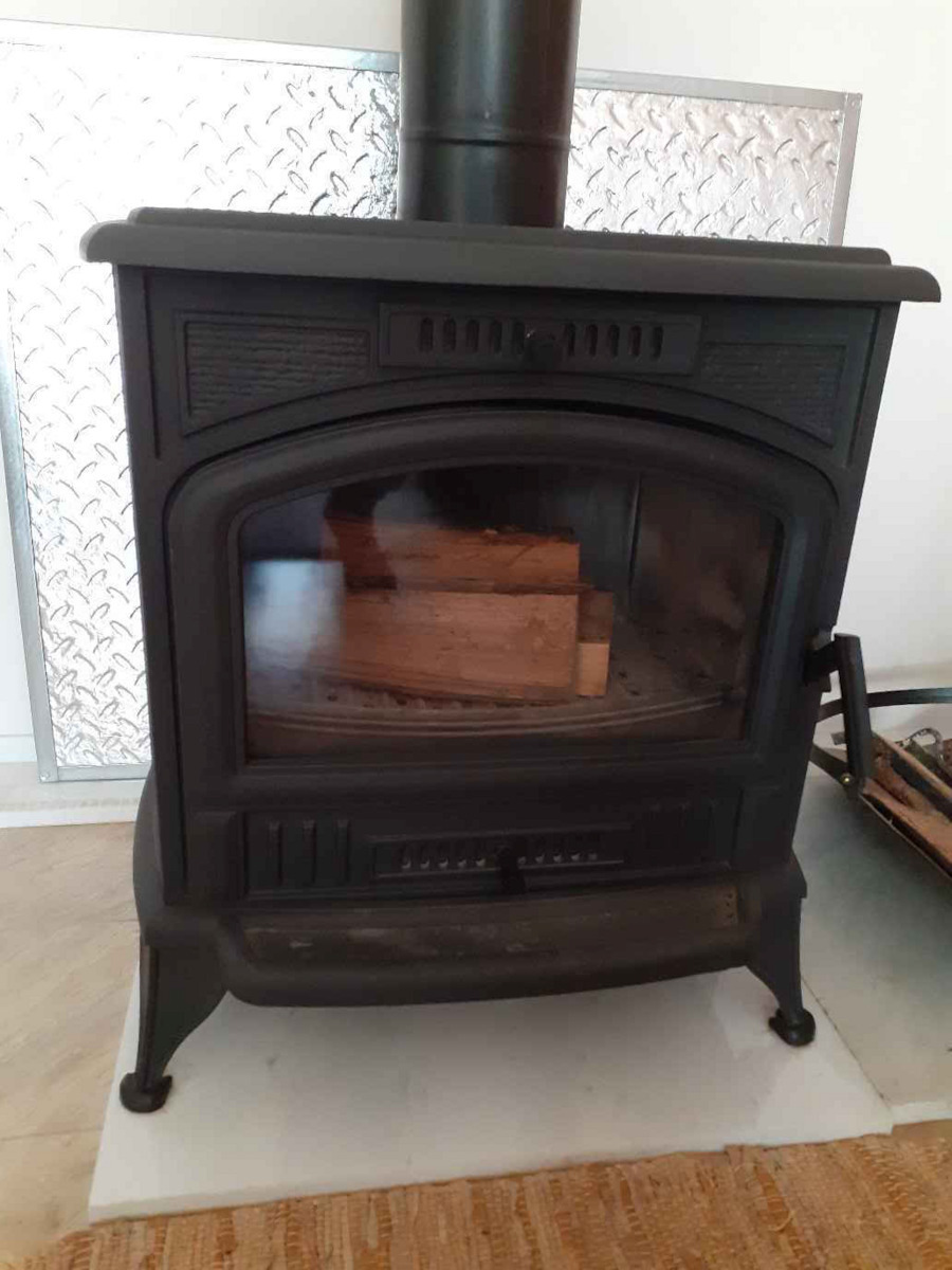 Kratki Koza K6/130 Μεταλλική Ξυλόσομπα 8kW Μαύρη