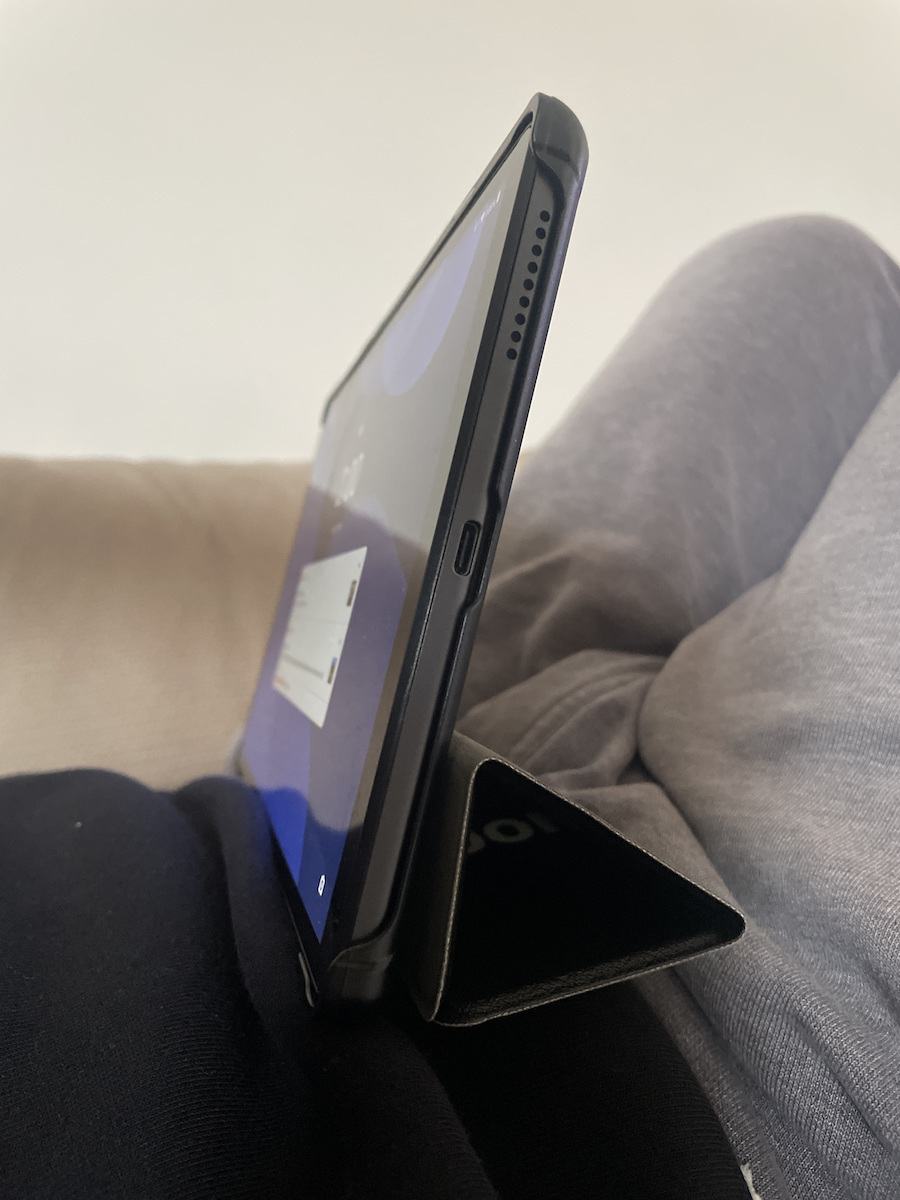 Кожен Калъф Книга Tri-fold Стойка Lenovo Tab M10 HD Gen 2 TB-X306F TB-X306X Don't Touch Me