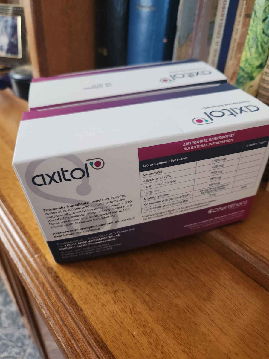 FertiThera Labs Axitol Alpha Lipoic Acid Supplement for Antioxidant Protection 30 Capsules