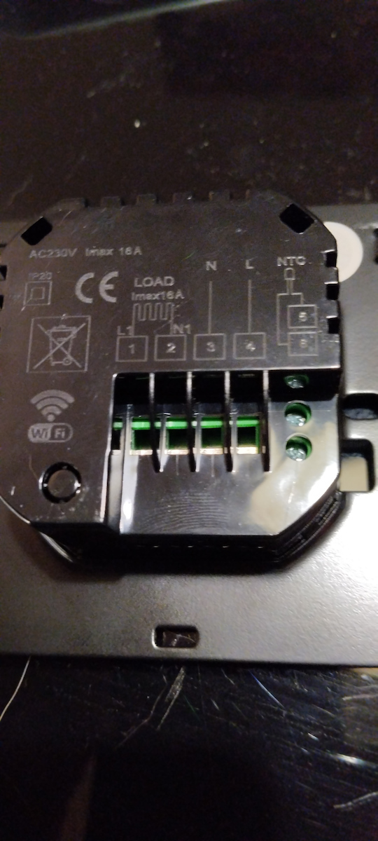 Powertech Digital Termostat Spațiu Inteligent cu Wi-Fi