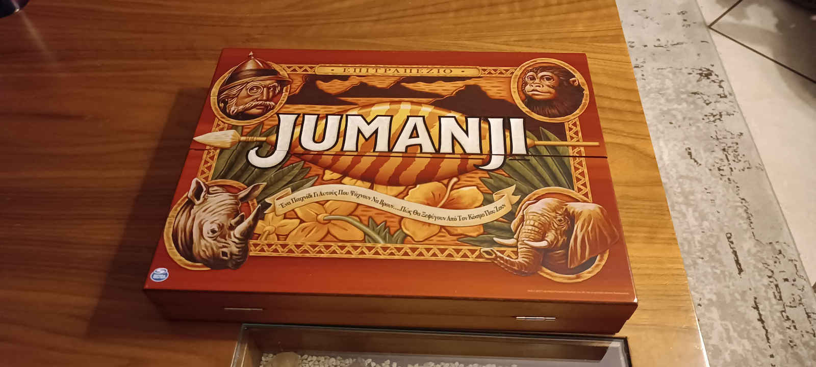 Επιτραπέζιο Παιχνίδι Jumanji για 2-4 Παίκτες 5+ Ετών Spin Master