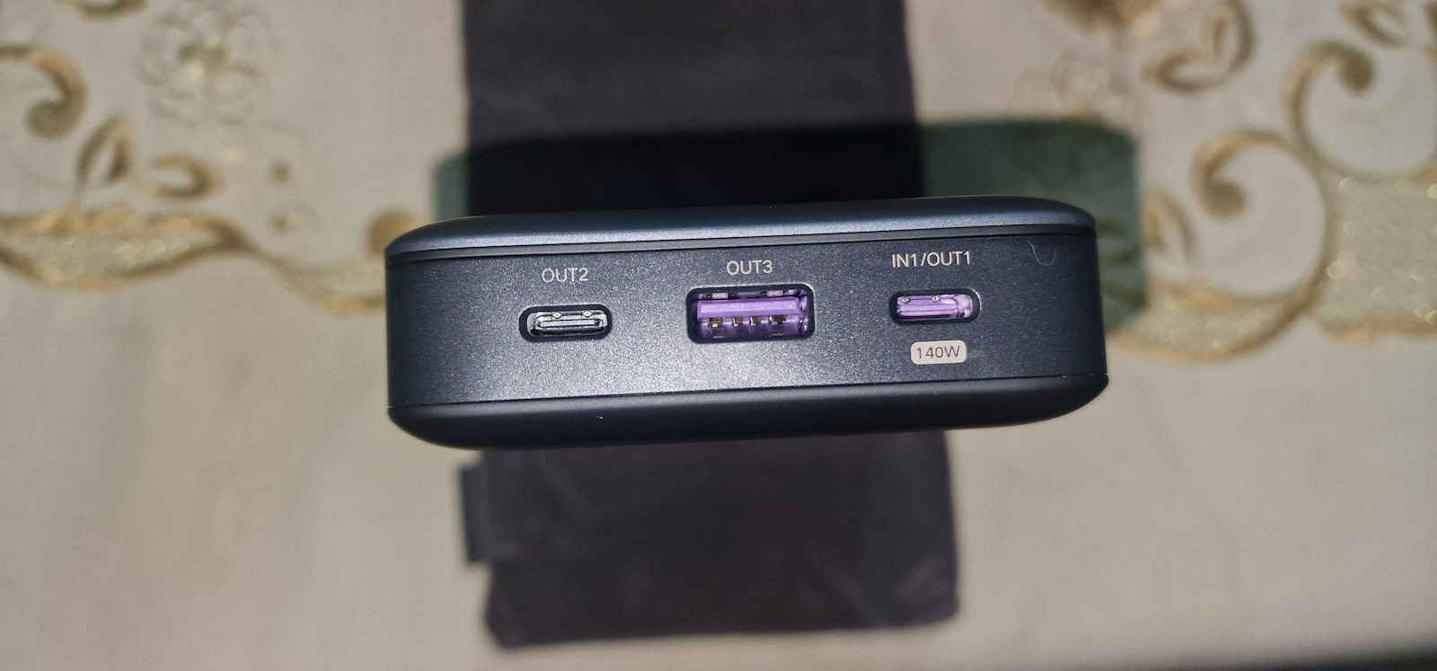 Ugreen PB205 Power Bank 25000mAh 145W με Θύρα USB-A και 2 Θύρες USB-C Power Delivery / Quick Charge 3.0 Γκρι