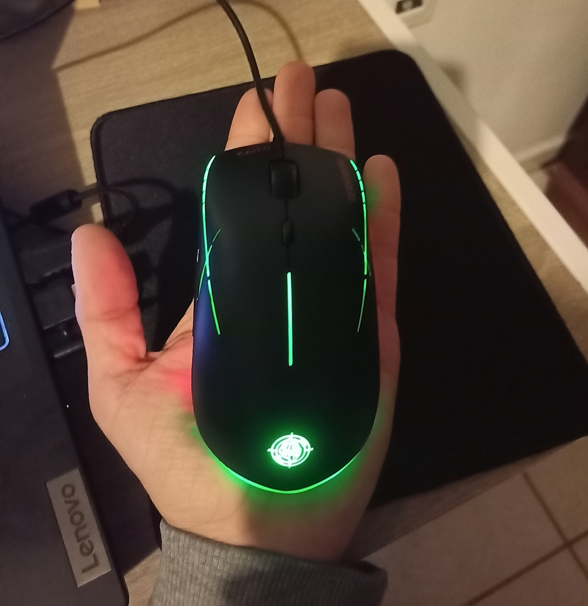 Zeroground KAITO v2.0 RGB Gaming Ποντίκι 6400 DPI Μαύρο