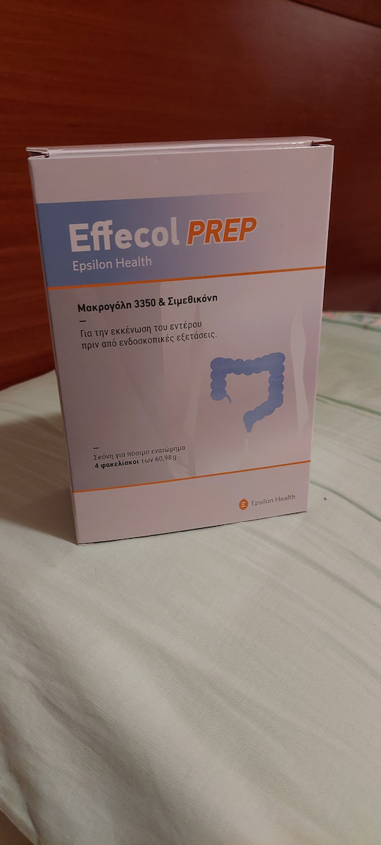 Epsilon Health Effecol Prep 3350 80mg Ειδικό Συμπλήρωμα Διατροφής 4 φακελίσκοι