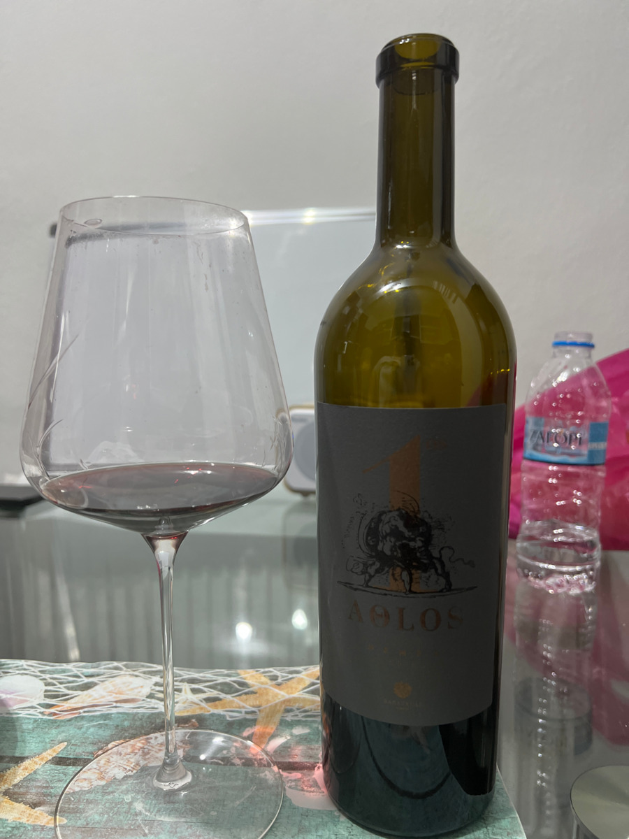Κτήμα Μπαραφάκα Κρασί 1ος Άθλος Αγιωργίτικο Ερυθρό Ξηρό Νεμέας 750ml