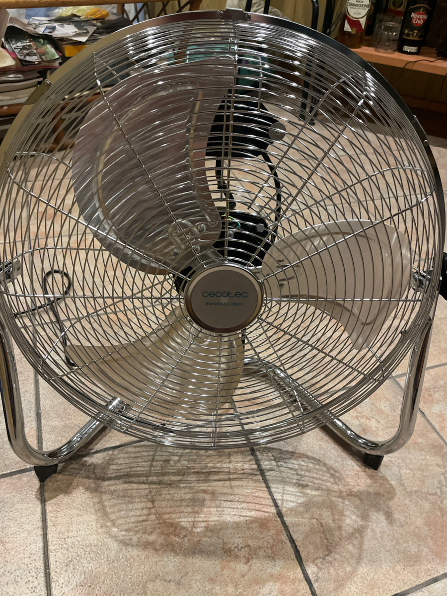 Cecotec Energysilence 4300 Pro Ανεμιστήρας Δαπέδου 110W Διαμέτρου 45cm Ασημί