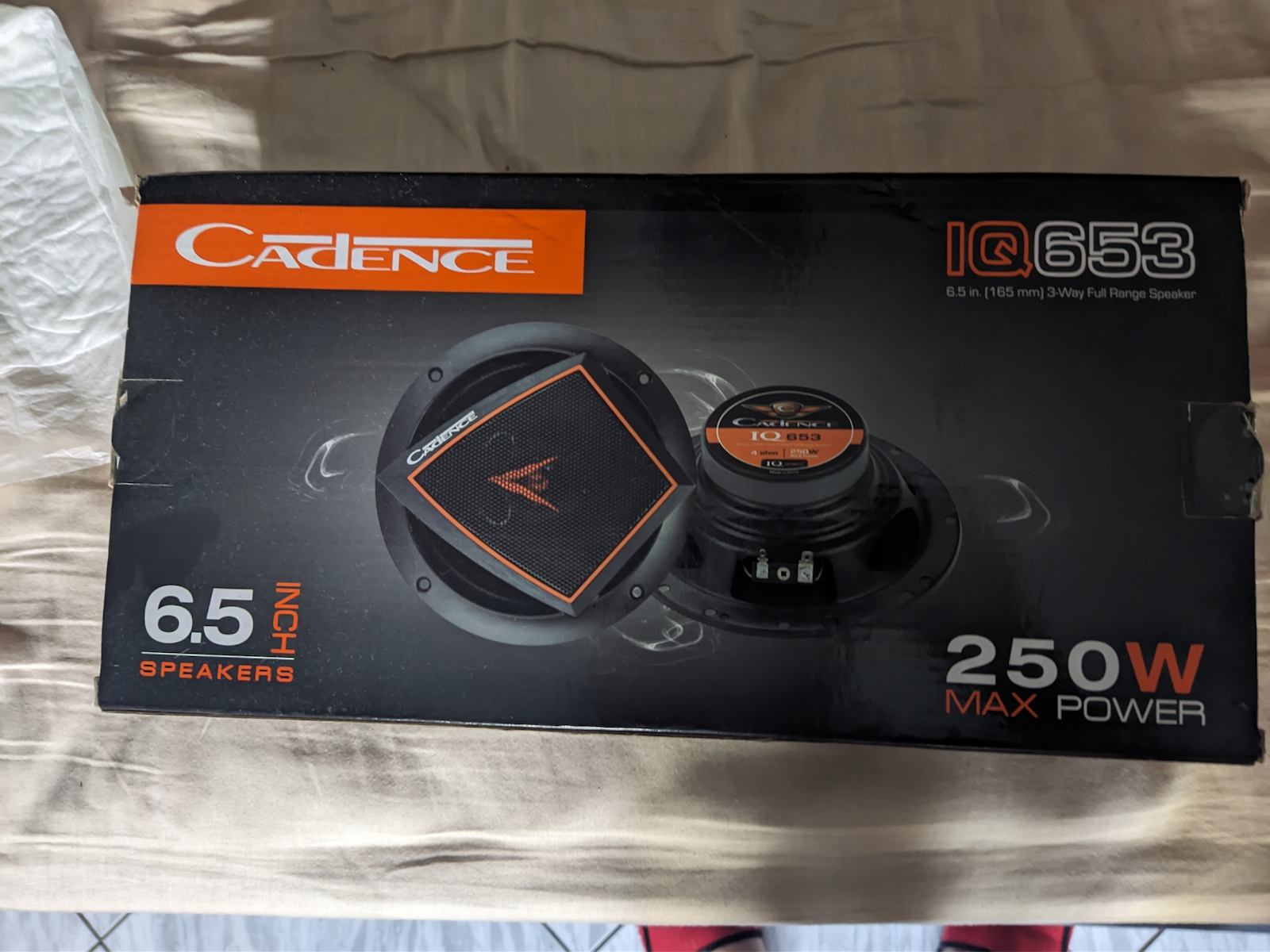 Cadence IQ653 Σετ Ηχεία Αυτοκινήτου 6.5" με 50W RMS (3 Δρόμων)
