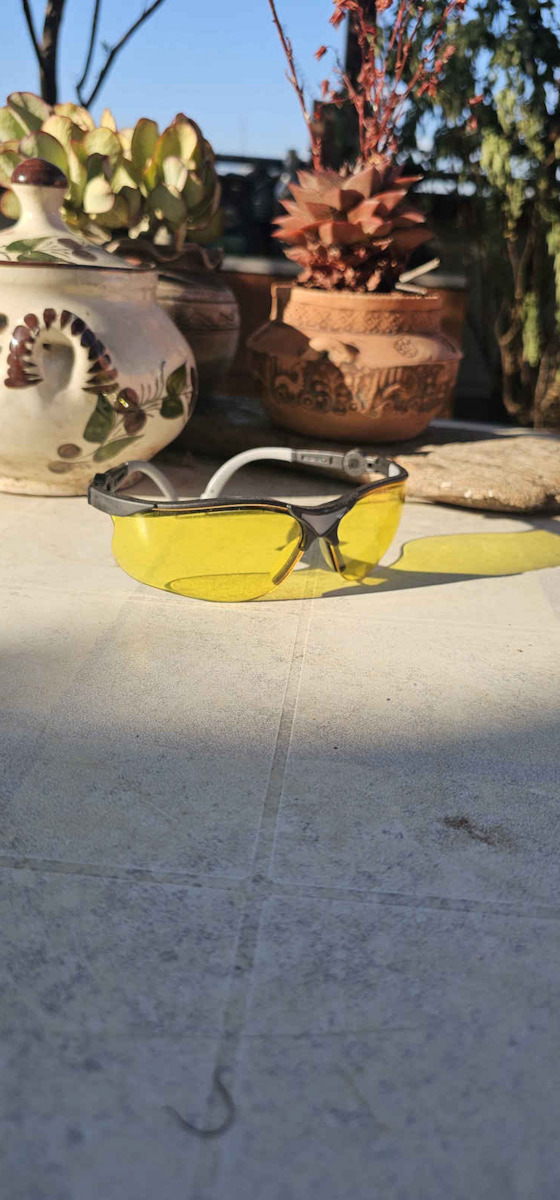 Husqvarna Yellow X Γυαλιά Εργασίας για Προστασία με Κίτρινους Φακούς