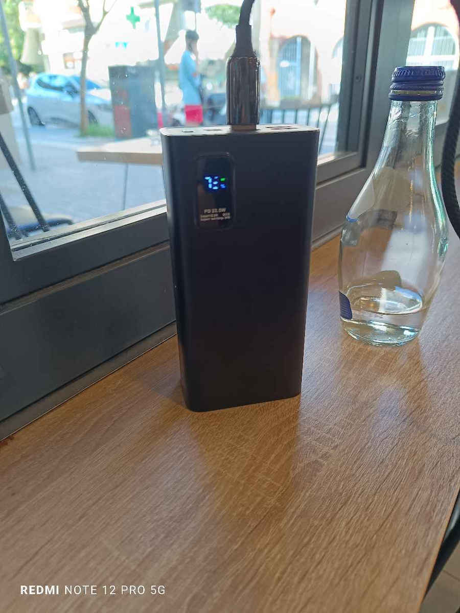 Platinet PL0415 Power Bank 30000mAh 22.5W с 4 USB-A порта и USB-C порт Power Delivery / Бързо зареждане 3.0 Черен