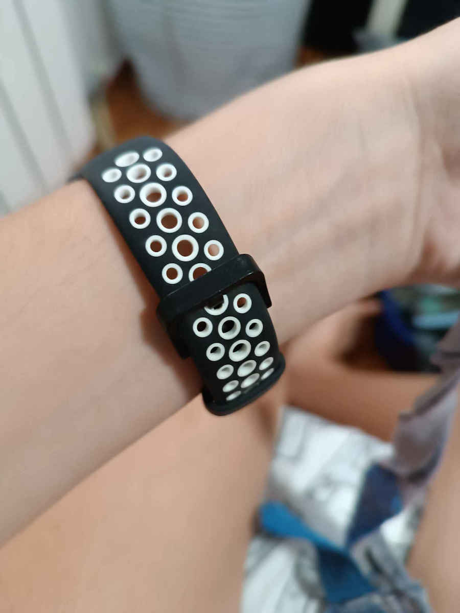 Pro Skin Armband Schwarz (Smart Band 7 Pro)