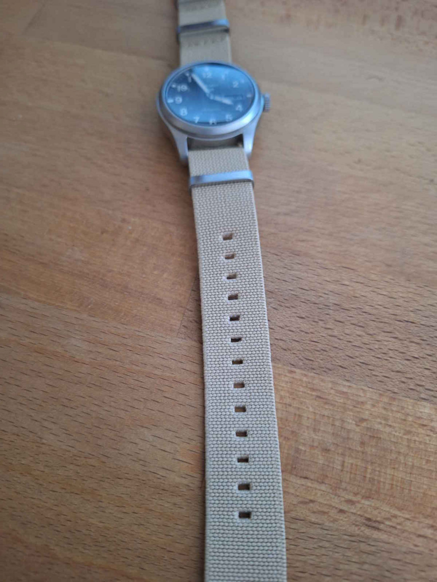 Fabric Strap Nato Black 20mm