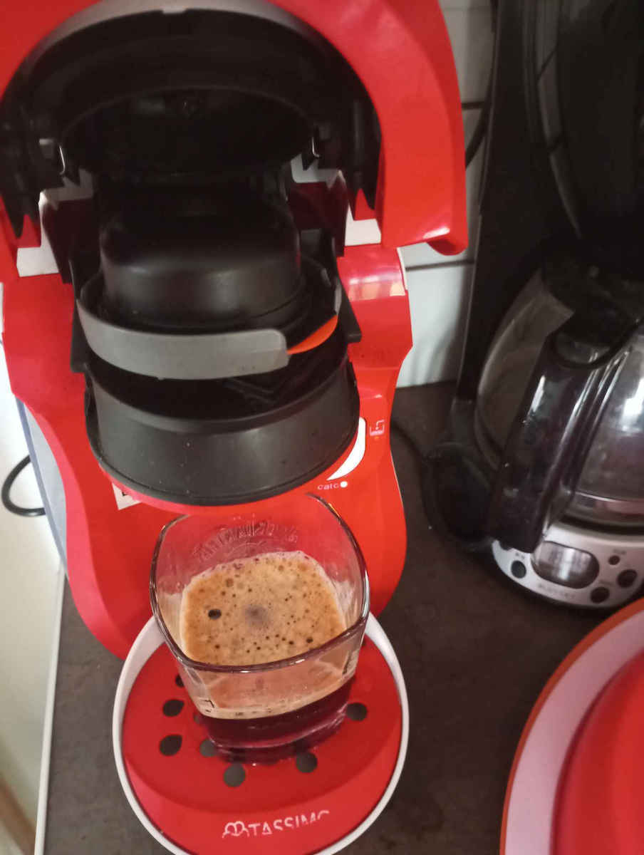 Bosch Wiederbefüllbare Kapsel Kompatibel mit Maschine Tassimo 1Mützen