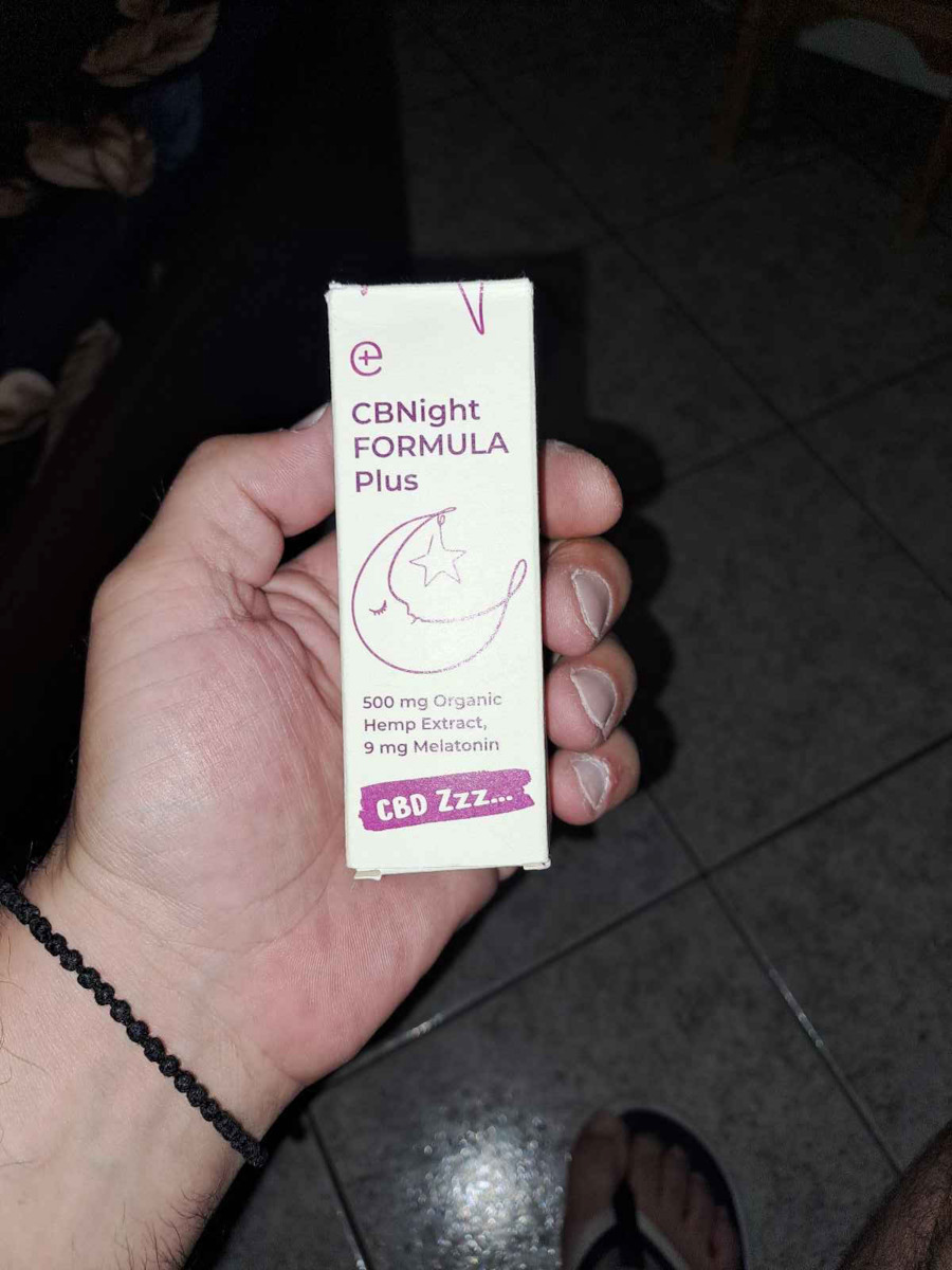Enecta CBNight Formula Plus Масло Канабис в Капки 30мл