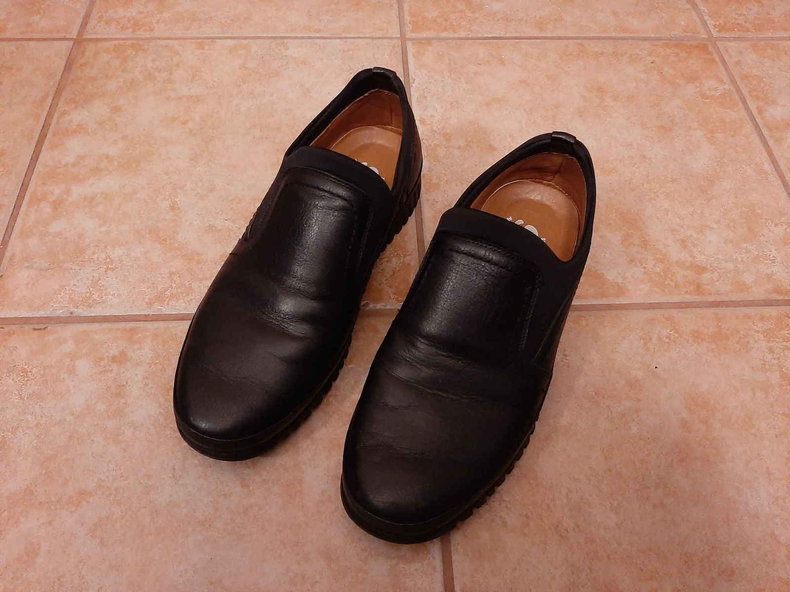 2039 Men's Anatomic Leather Casual Shoes Black