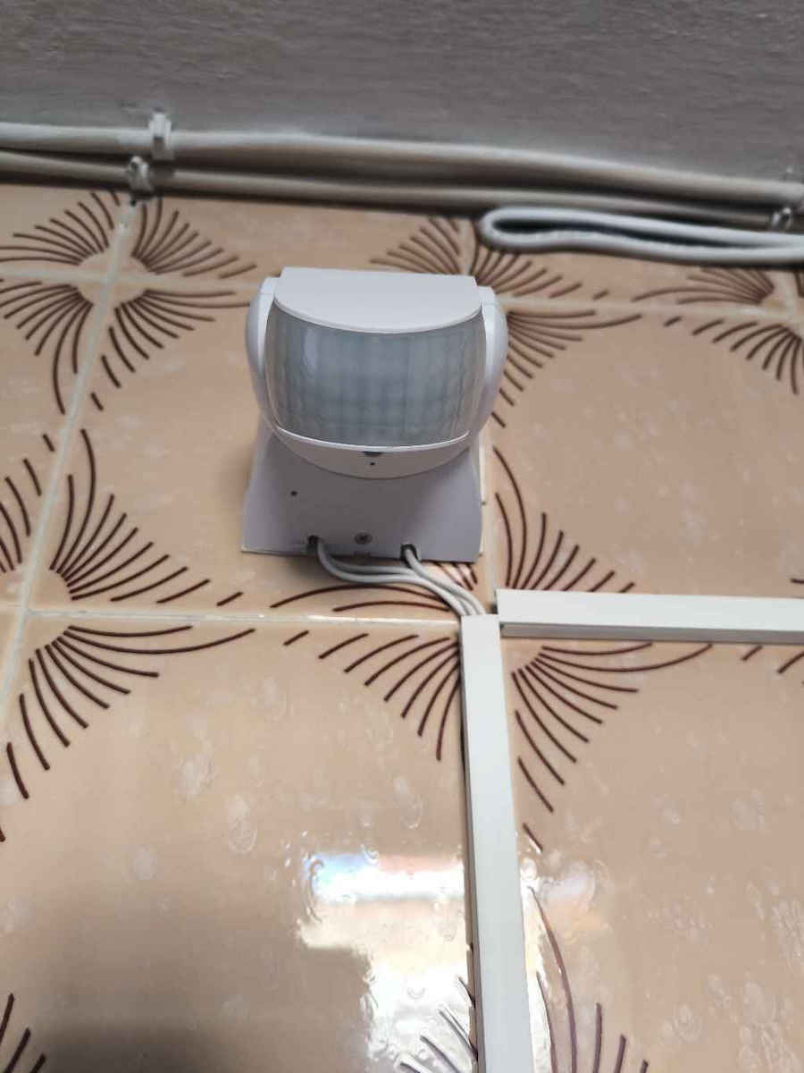 Eurolamp Wired Infrared Motion Sensor 180° Range 12m