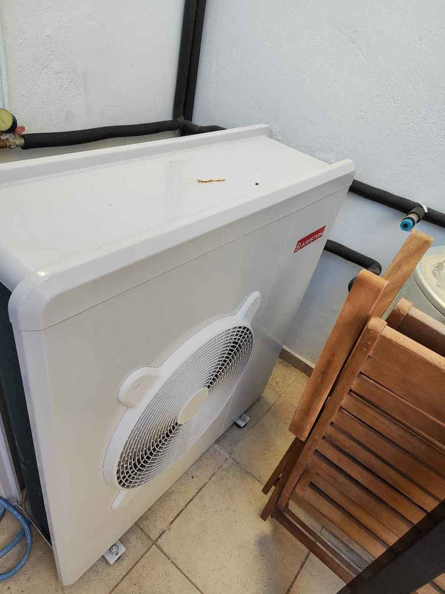 Ariston Nimbus Pocket 80 M Net Wärmepumpe 8kW Einphasig 60°C Monoblock