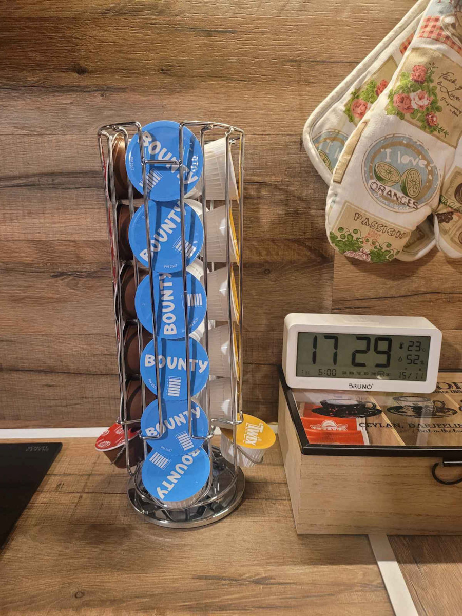 5Five Μεταλλική Βάση για 24 Κάψουλες Dolce Gusto 11x11x31.7cm 151054