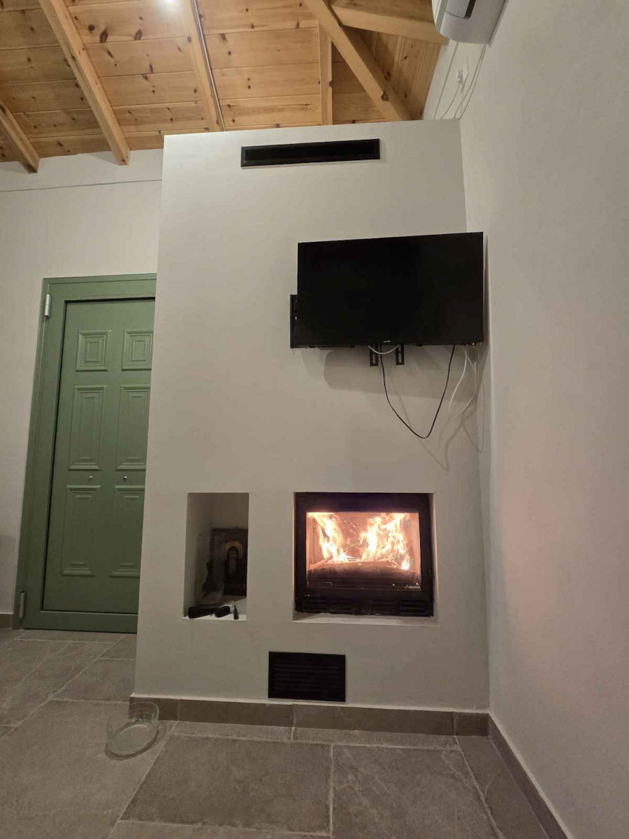 Salgueda Hogar Eco H600 Ενεργειακό Τζάκι Κασέτα Ξύλου 14kW Ίσιο με Ανοιγόμενη Πόρτα