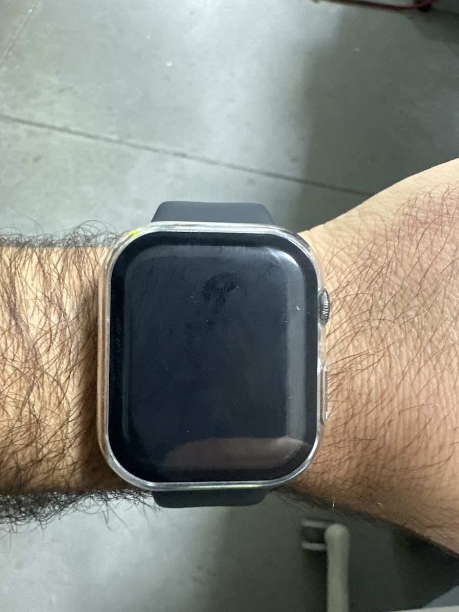 Πλαστική Θήκη σε Διάφανο χρώμα για Apple Watch - 45mm