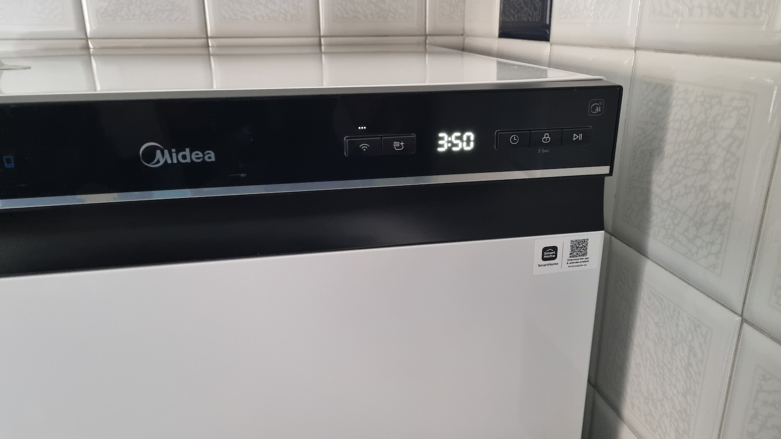 Midea Tischgeschirrspüler mit Wi-Fi für 6 Gedecke B55xH43.8cm Weiß