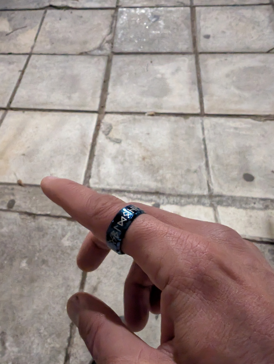 Piercing.gr Ring made of Steel Gold Plated