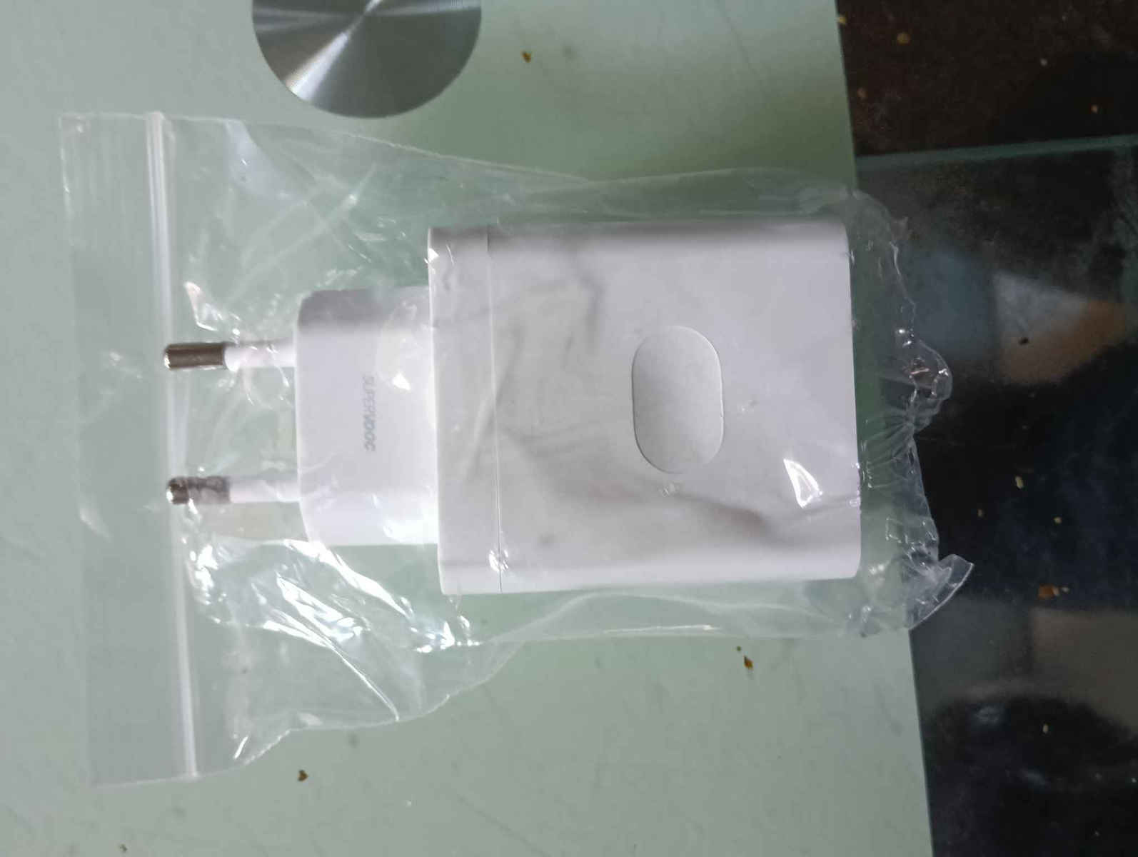 Oppo Φορτιστής Χωρίς Καλώδιο με Θύρα USB-C 33W Λευκός (Supervooc)