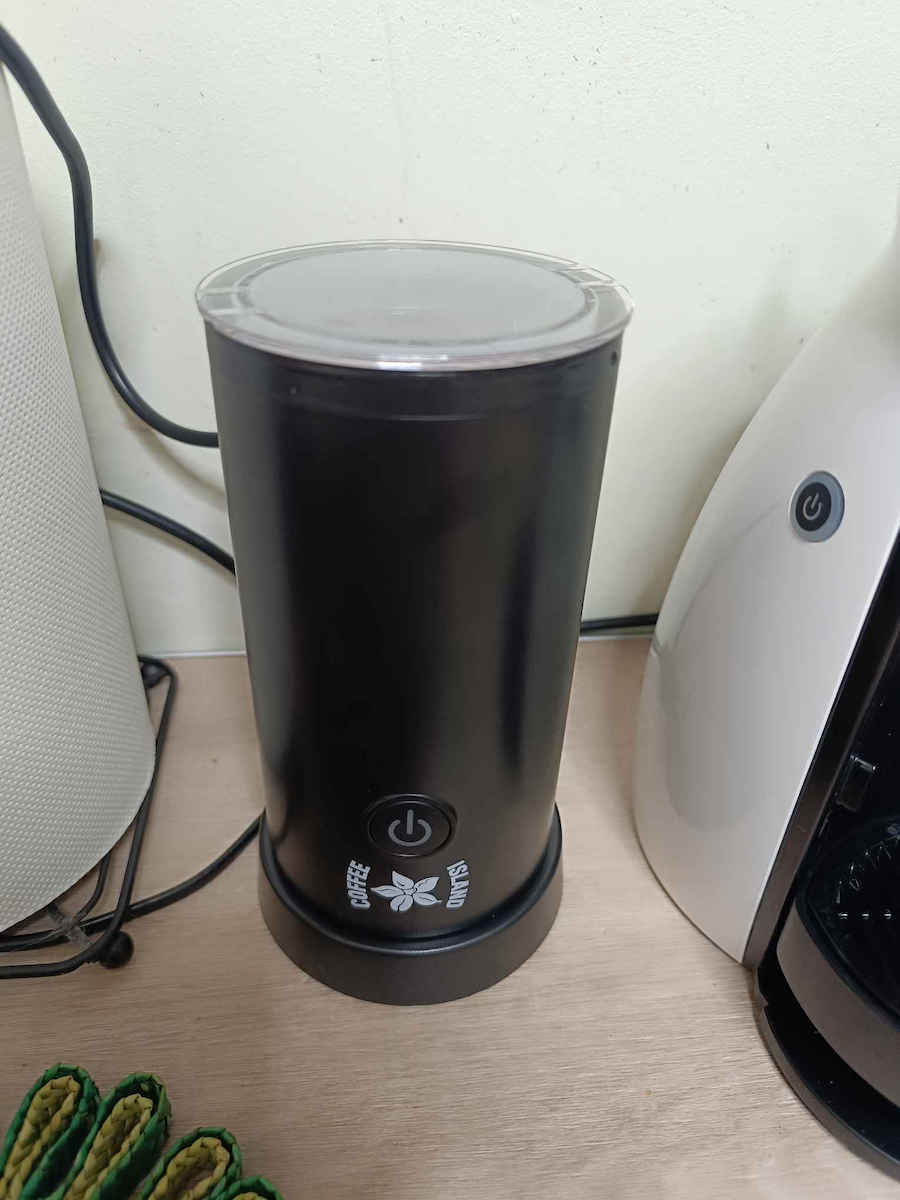 Coffee Island Aparat pentru lapte spumos cald și rece cu strat antiaderent 500ml