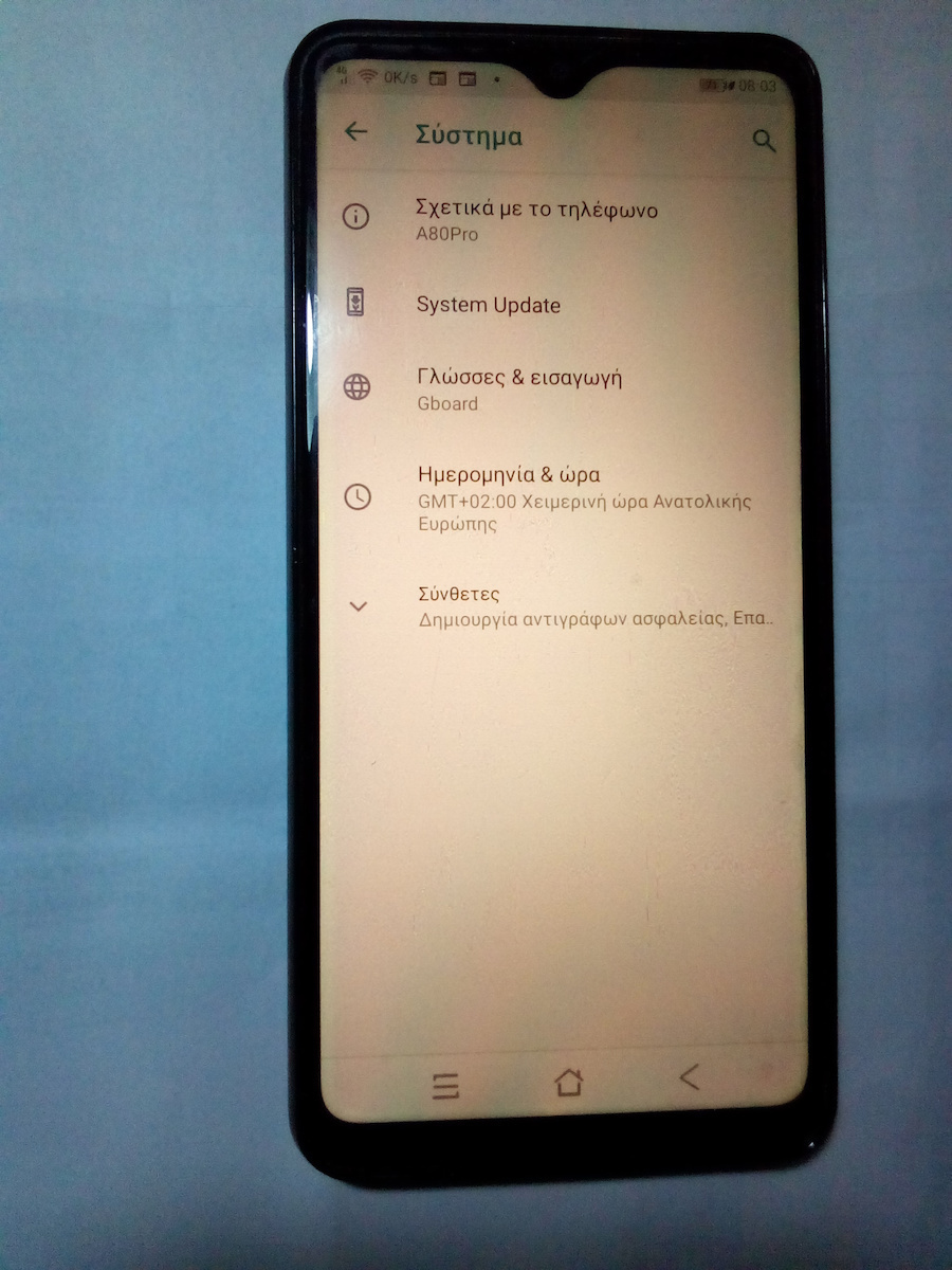 A80 Pro Dual SIM (4GB/64GB) Negru