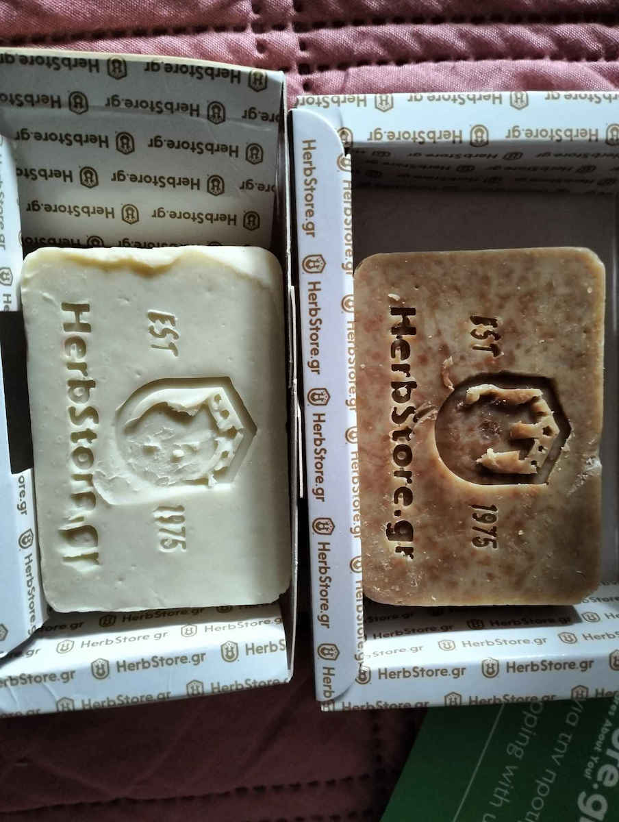 Herbstore Handmade Soap Chocolate Vanilla & Bitter Almond Olive Oil Soap 100gr