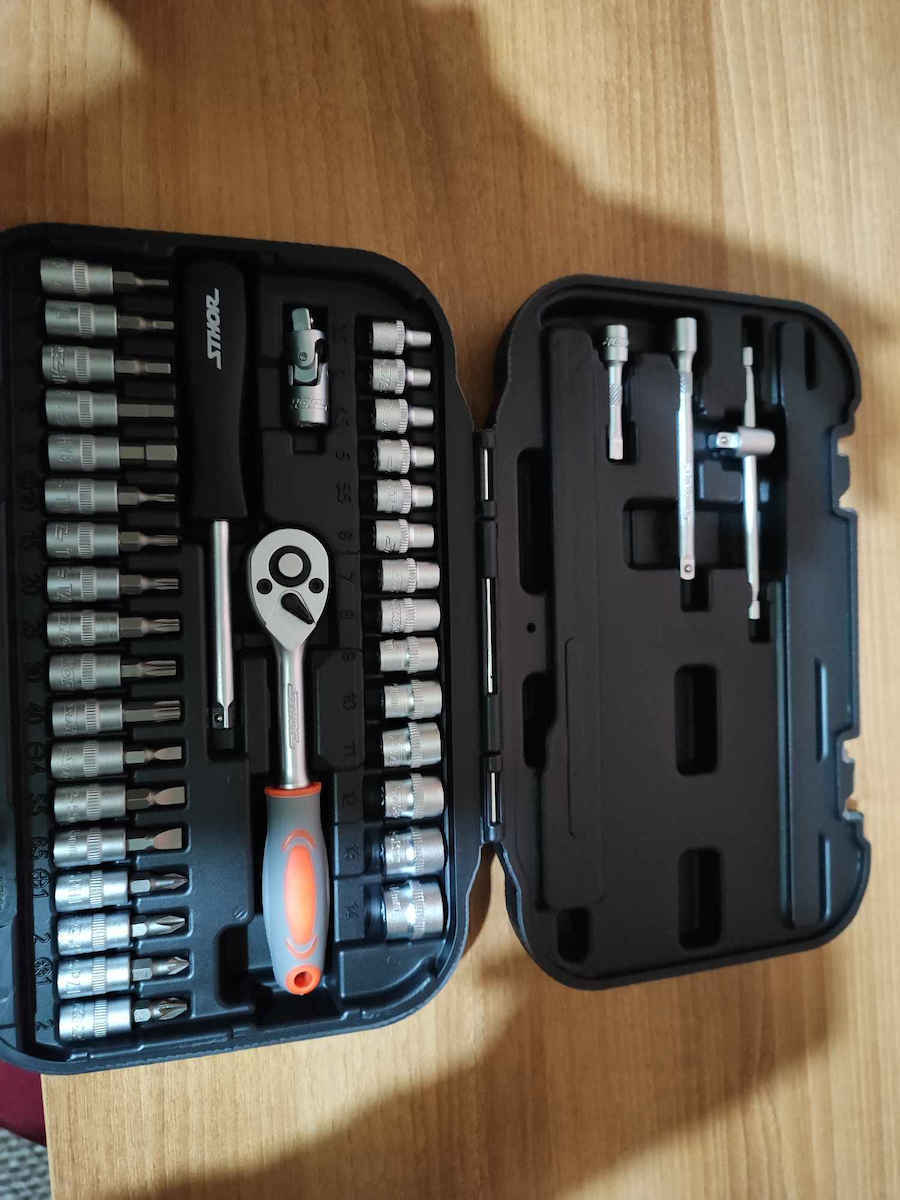 Sthor Set Ratchet 1\4" 38pcs
