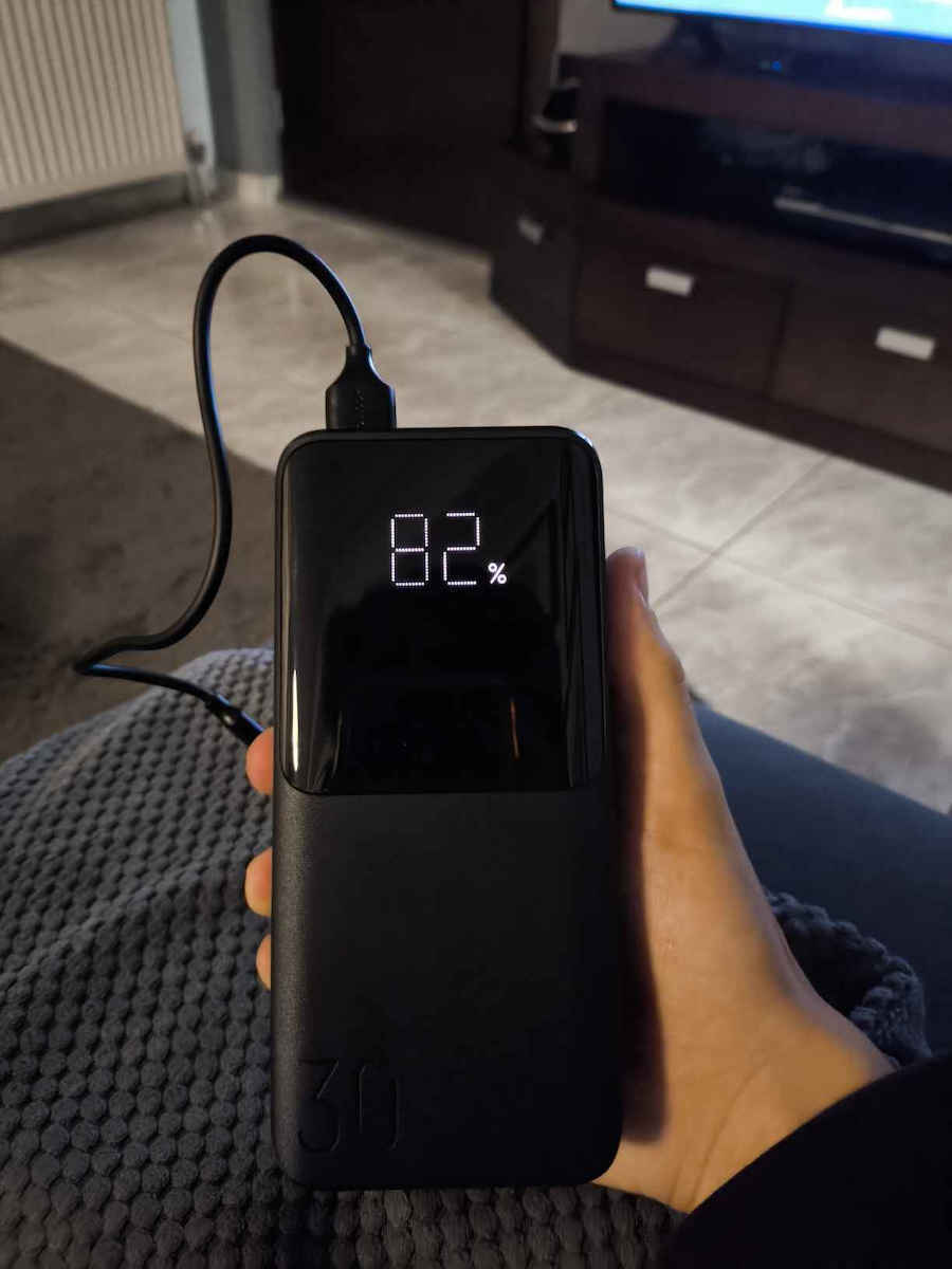 Joyroom JR-QP193 Power Bank 30000mAh 22.5W με 2 Θύρες USB-A και Θύρα USB-C Power Delivery / Quick Charge 3.0 Μαύρο