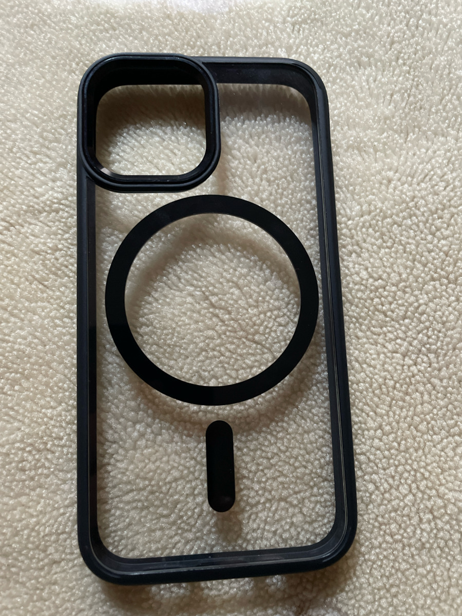 Tech-Protect Magmat Umschlag Rückseite Kunststoff / Silikon Schwarz (iPhone 12, iPhone 13 Mini)