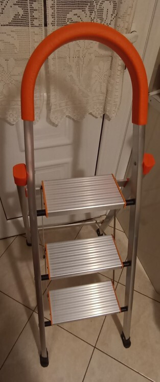 Vesta Step Ladder Aluminum 3 Steps 24.5cm