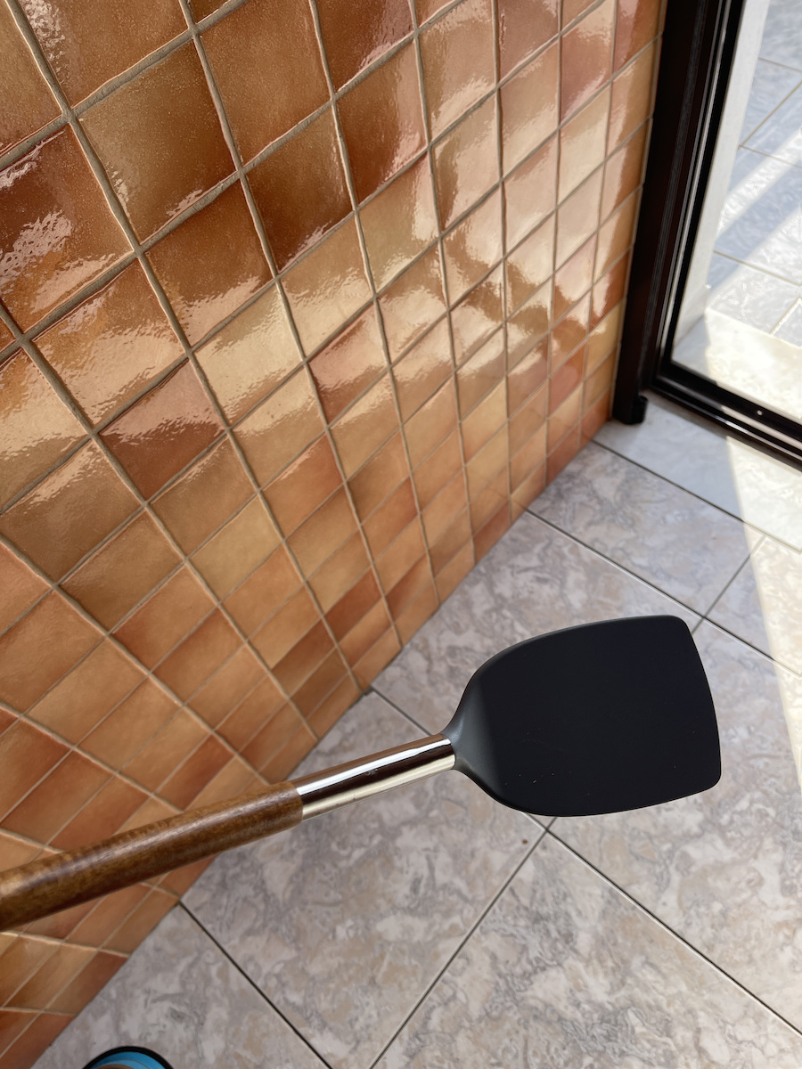 Spatula Pbt 35cm Wooden Handle