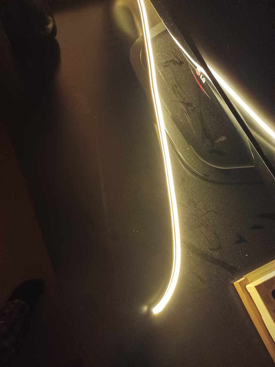 Factory Rezistent la apă Bandă LED 12V Alb Cald Lumină 5m Neon Flex cu Sursă de alimentare