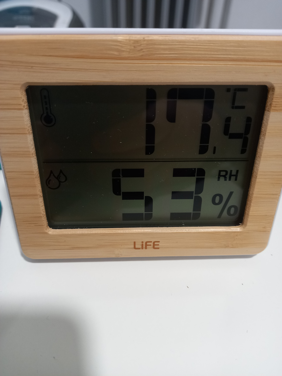 Life Gem Indoor Thermometer & Hygrometer Tabletop