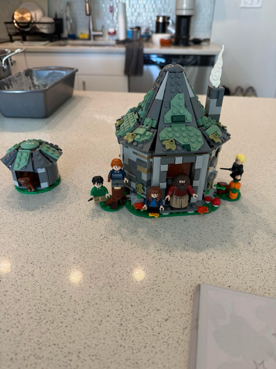 LEGO Harry Potter Hagrid's Hut An Unexpected Visit for 8+ Years 896 Pieces