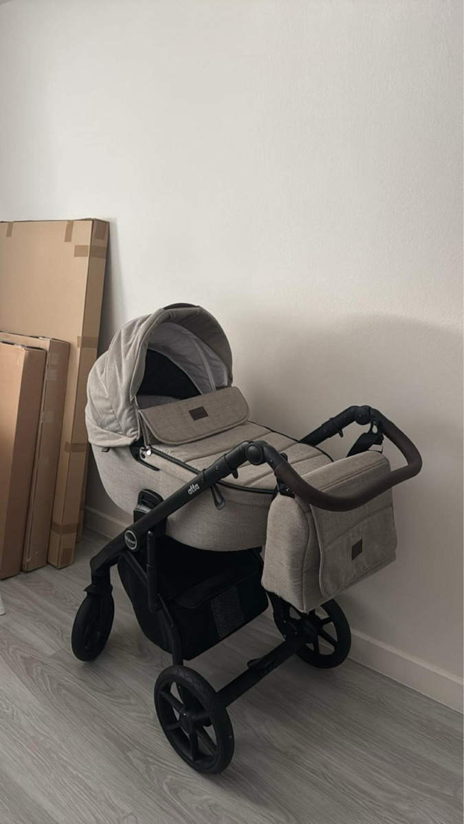 Dovadi Atta Adjustable 2 in 1 Baby Stroller Suitable for Newborn Truffle 13.1kg