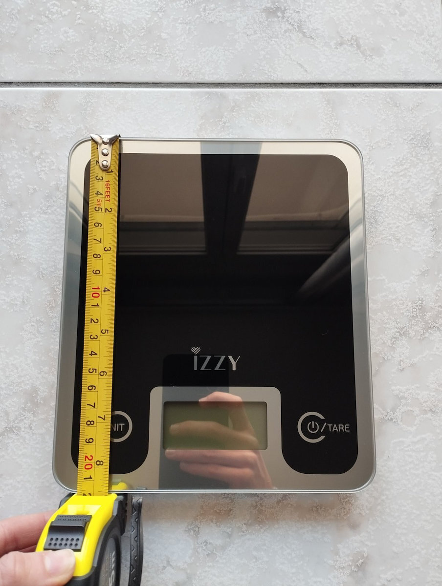 Izzy IZ-7004 Digital Kitchen Scale up to 10kg Green