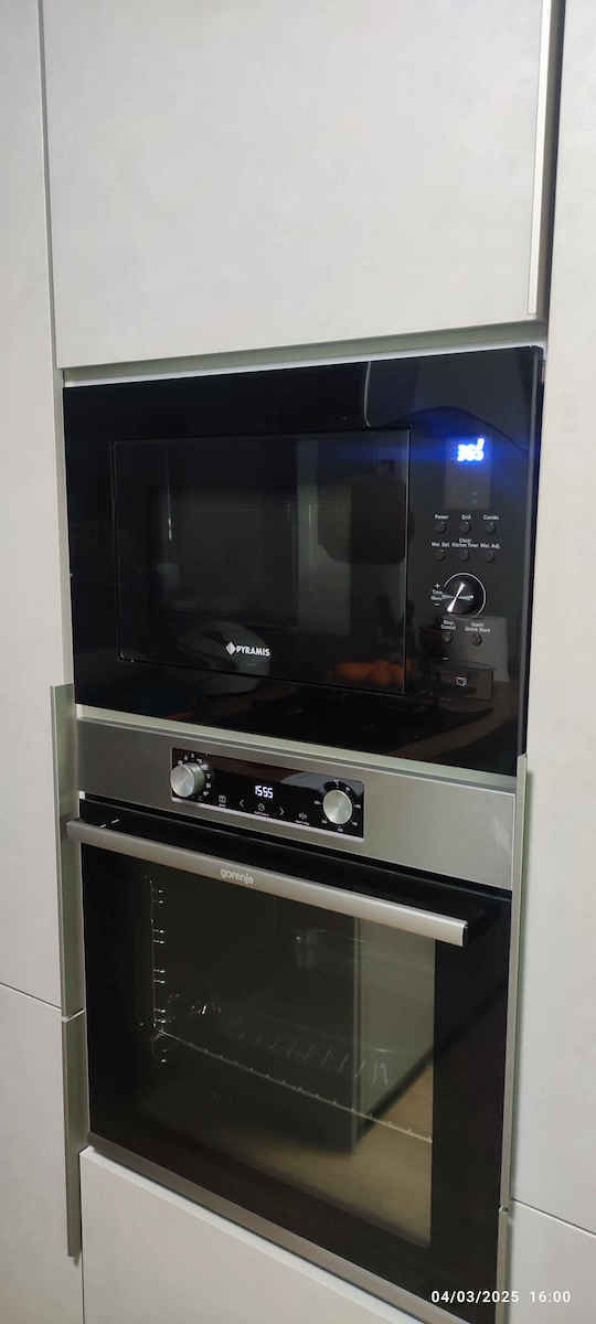 Pyramis 30 Built-in Microwave Oven with Grill 23lt Black