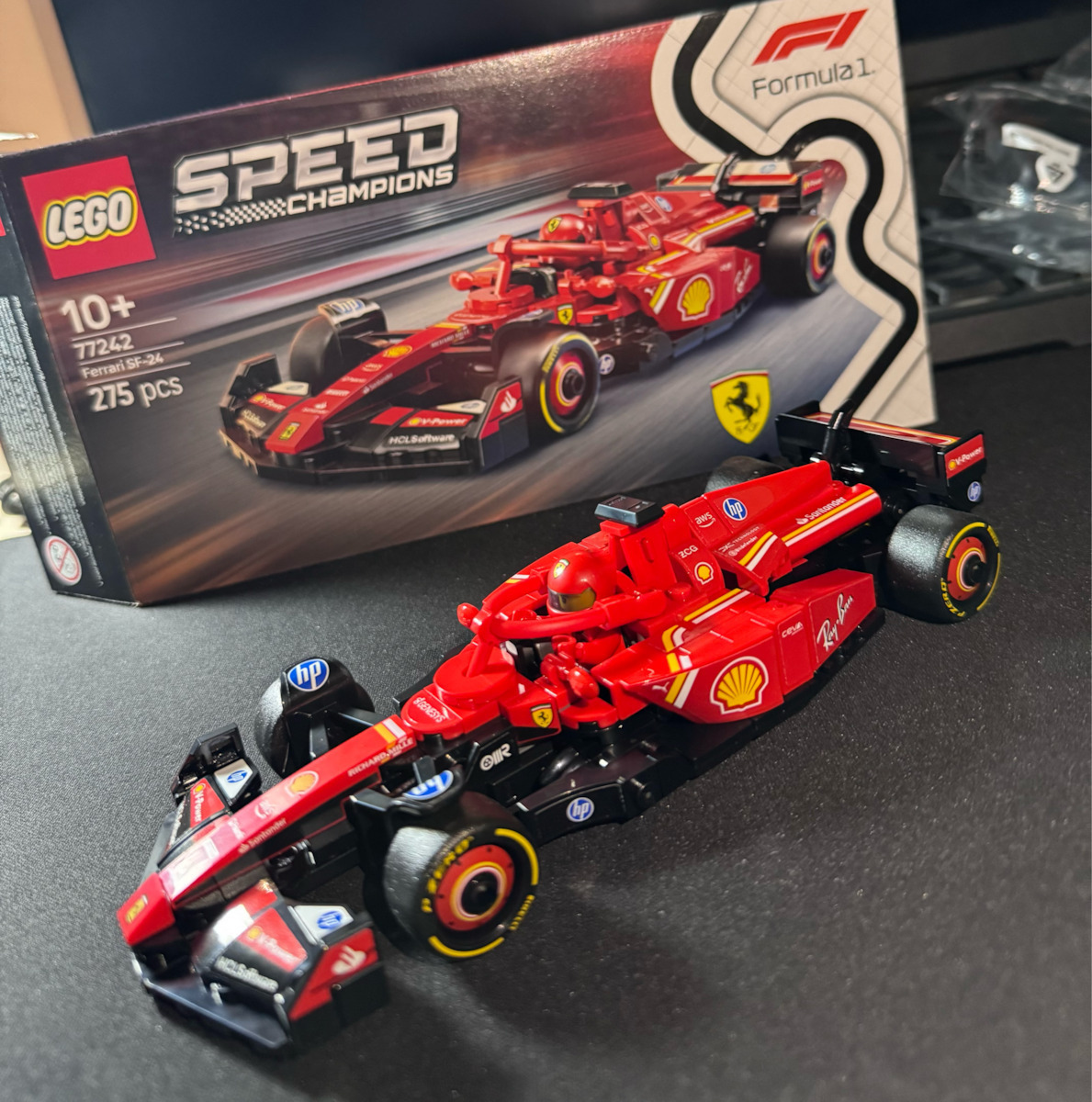 LEGO Speed Champions Ferrari Sf-24 F1 Race Car για 10+ Ετών 275τμχ