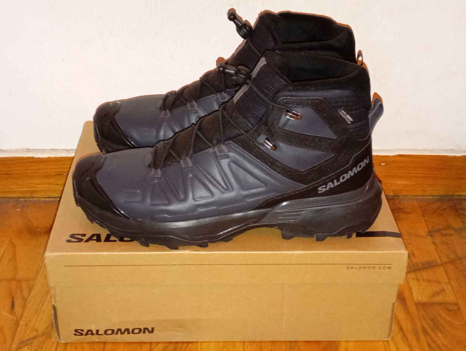 Salomon X Ultra Snowpilot Men's Hiking Boots Waterproof Black / Phantom / Castlerock