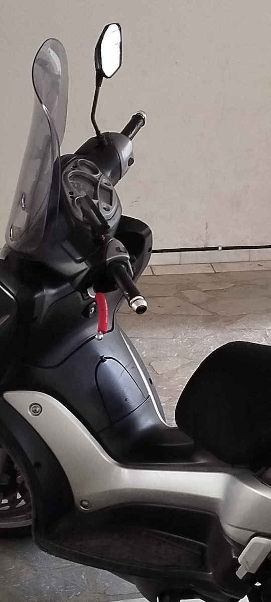 Takegawa Motorcycle Lever Guards Red